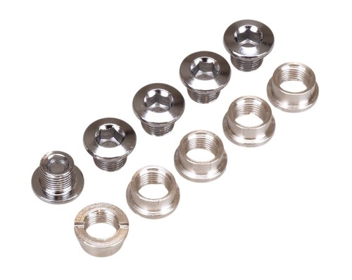 Chromoly chainring bolts - , for