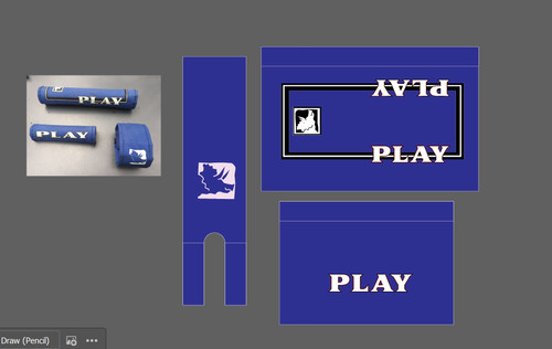 Play bmx pad padset pieces - play,