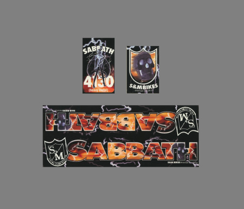 Bikes sabbath bmx decal - bikes,