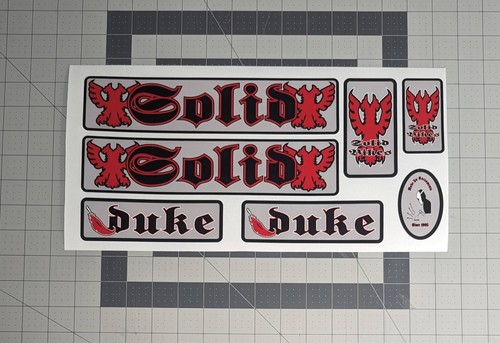 Solid bikes duke bmx - solid, decal