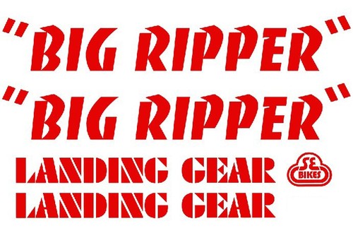 Big ripper die - big, sticker