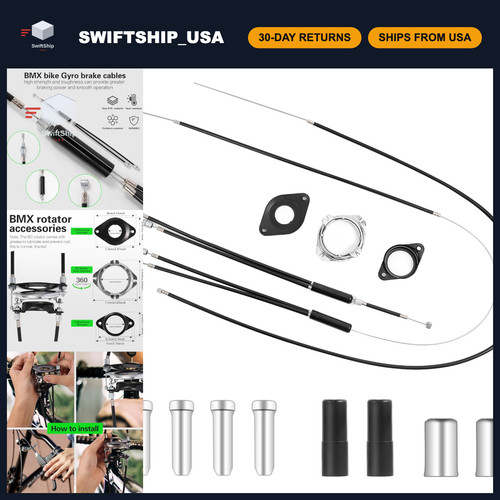 Bmx gyro brake cable set - gyro,