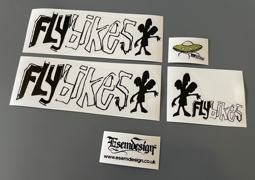 Fly bikes three amigos - amigos, decal