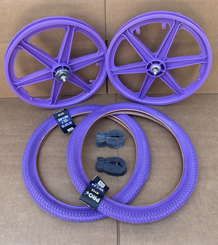 Bicycle plastic purple mag - plastic,