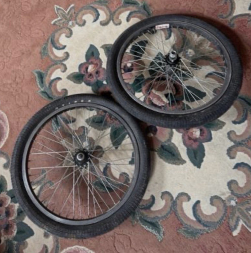 Bmx wheel set no - 22”in,