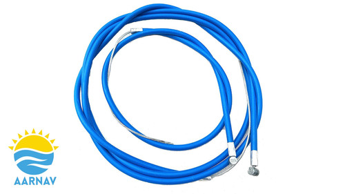 Blue brake cable for bikes - brake,