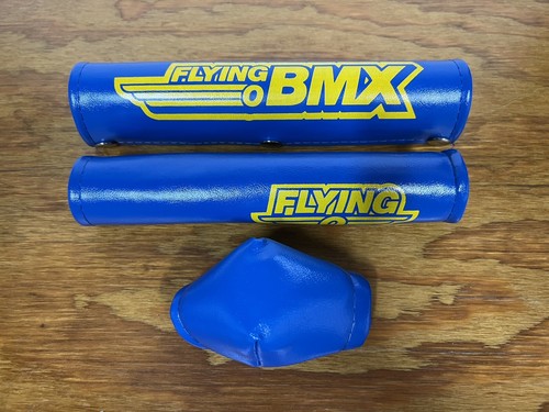 Old school bmx flying - flying, blue