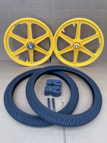Bicycle plastic yellow - 20",