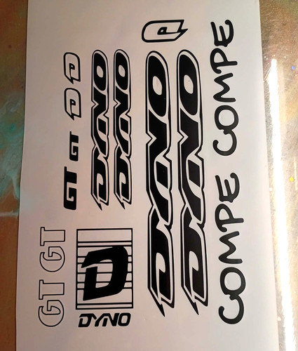 Bmx compe decal - 20", set